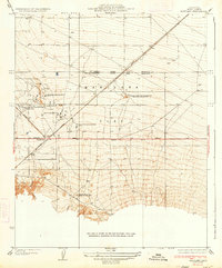 Pentland 1934 topographic map thumbnail