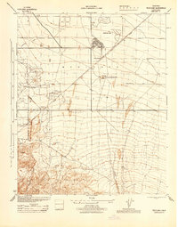 Pentland 1945 topographic map thumbnail