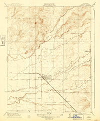 Planada 1918 topographic map thumbnail