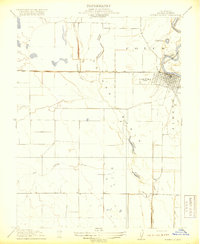 Powell Slough 1918 topographic map thumbnail