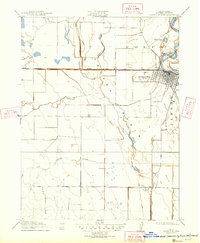 Powell Slough 1918 topographic map thumbnail