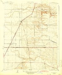 Richgrove 1929 topographic map thumbnail