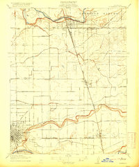 Riverbank 1916 topographic map thumbnail