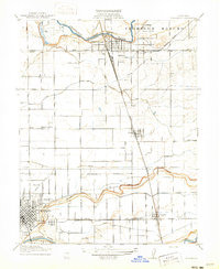 Riverbank 1916 topographic map thumbnail