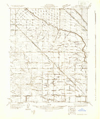 Rosedale 1930 topographic map thumbnail