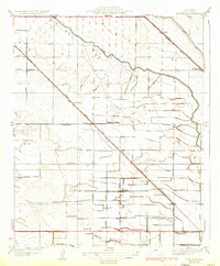 Rosedale 1933 topographic map thumbnail