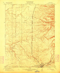 Roseville 1910 topographic map thumbnail