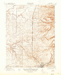 Roseville 1910 topographic map thumbnail