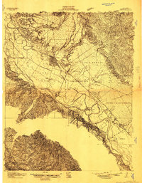 Salinas 1910 topographic map thumbnail