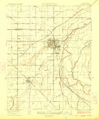 Sanger 1923 topographic map thumbnail