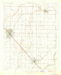 Selma 1924 topographic map preview