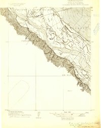 Soledad 1910 topographic map thumbnail