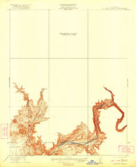 Sulphur Springs 1919 topographic map thumbnail