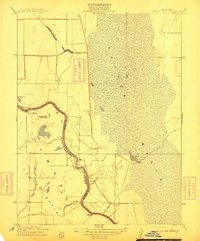 Tisdale Weir 1912 topographic map thumbnail