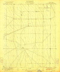 Tufts Ranch 1922 topographic map thumbnail