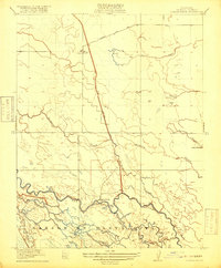 Turner Ranch 1918 topographic map thumbnail
