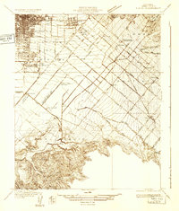 Tustin 1932 topographic map thumbnail