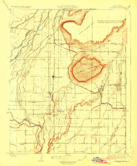 Wahtoke 1923 topographic map thumbnail