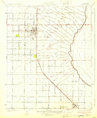 Wasco 1930 topographic map thumbnail