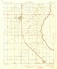 Wasco 1930 topographic map thumbnail