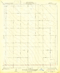 West of Lethent 1932 topographic map preview