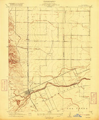 Winters 1916 topographic map thumbnail
