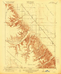 Zamora 1916 topographic map thumbnail