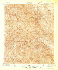 Branch Mtn 1937 topographic map thumbnail