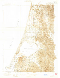 Eureka 1933 topographic map thumbnail