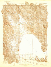 Lakeport 1983 topographic map thumbnail
