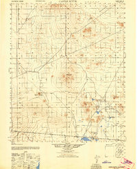 Castle Butte 1947 topographic map thumbnail