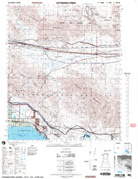 Cottonwood Spring 2003 topographic map thumbnail
