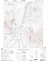 Quartz Peak 2002 topographic map thumbnail