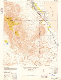 Agua Dulce 1952 topographic map thumbnail