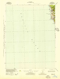 Albion 1943 topographic map thumbnail