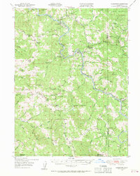 Alderpoint 1949 topographic map thumbnail