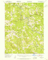 Alderpoint 1949 topographic map thumbnail