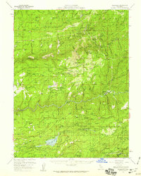 Alleghany 1950 topographic map thumbnail