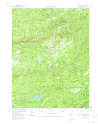 Alleghany 1950 topographic map thumbnail