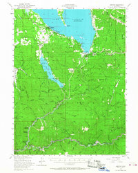 Almanor 1955 topographic map thumbnail
