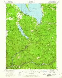 Almanor 1955 topographic map thumbnail