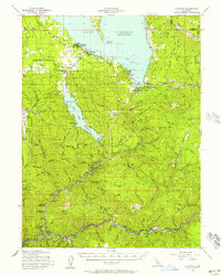 Almanor 1955 topographic map thumbnail