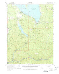 Almanor 1955 topographic map thumbnail