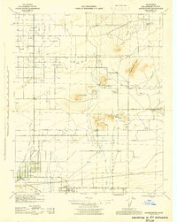 Alpine Butte 1945 topographic map thumbnail