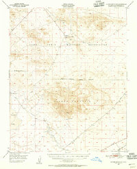 Alvord Mountain 1948 topographic map thumbnail