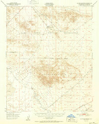 Alvord Mountain topographic map thumbnail