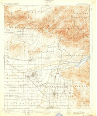 Anaheim 1901 topographic map thumbnail