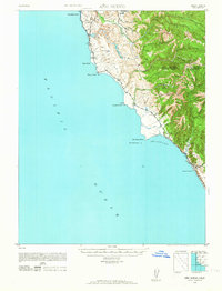 Ano Nuevo 1948 topographic map thumbnail