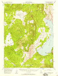 Antelope Mtn 1956 topographic map thumbnail
