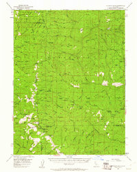 Anthony Peak 1952 topographic map thumbnail